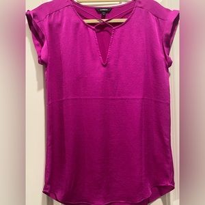 Women’s Pink Short Sleeve Blouse